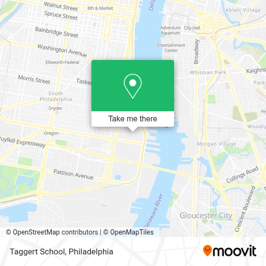 Taggert School map