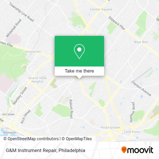 G&M Instrument Repair map