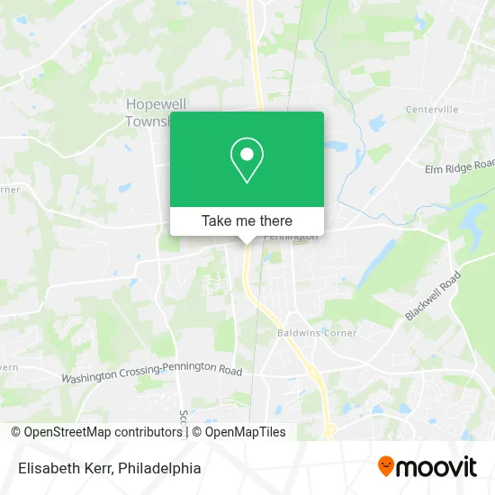 Elisabeth Kerr map