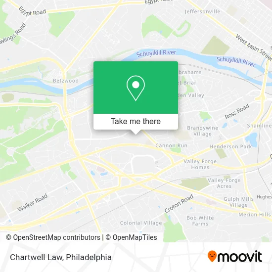 Chartwell Law map