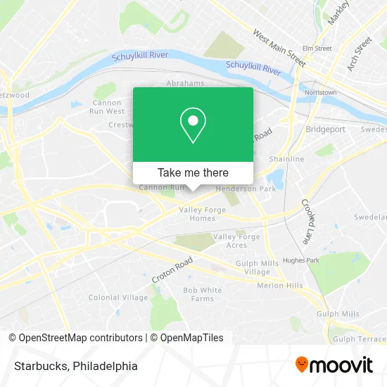 Starbucks map