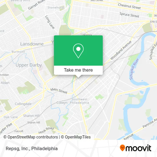 Repsg, Inc. map