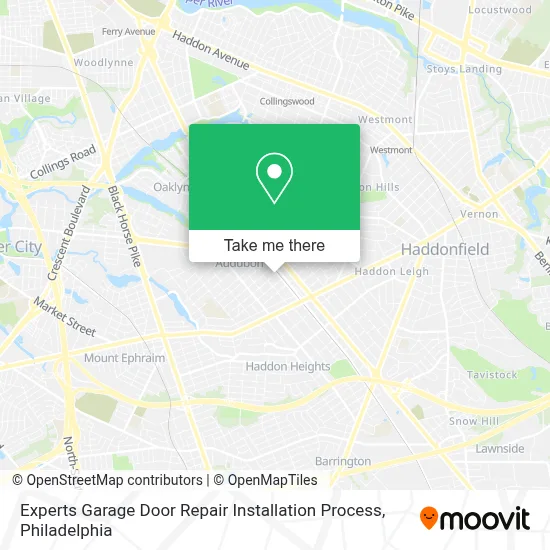 Experts Garage Door Repair Installation Process map