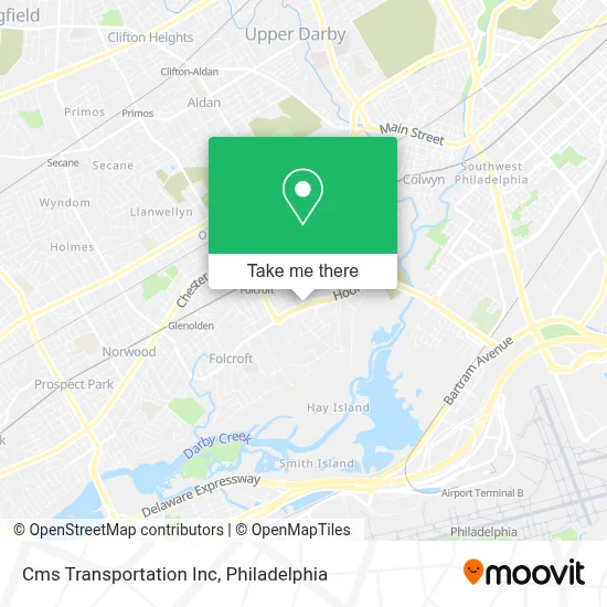 Cms Transportation Inc map