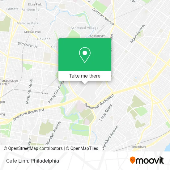 Cafe Linh map