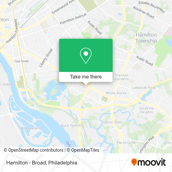 Hamilton - Broad map