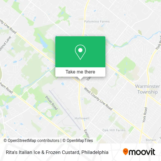 Rita's Italian Ice & Frozen Custard map