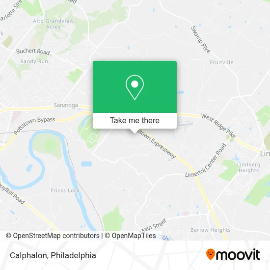 Calphalon map