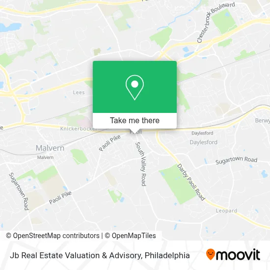 Jb Real Estate Valuation & Advisory map