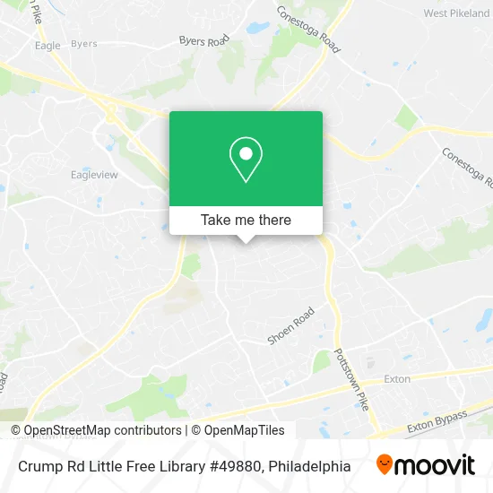 Crump Rd Little Free Library #49880 map