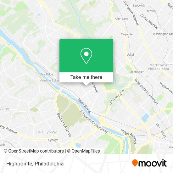 Highpointe map