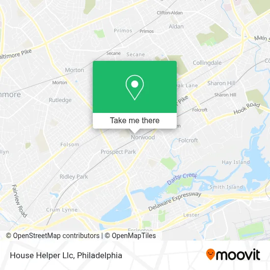 House Helper Llc map