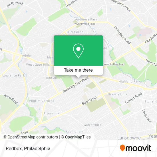 Redbox map