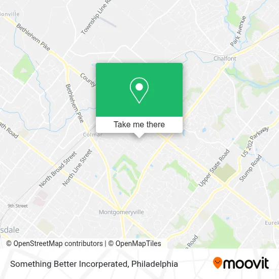 Something Better Incorperated map
