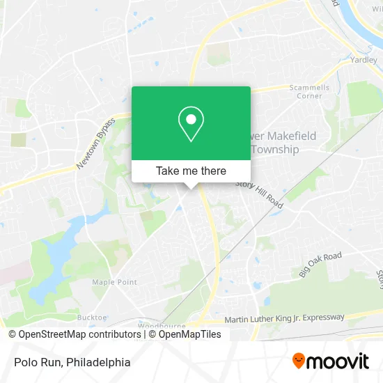 Polo Run map
