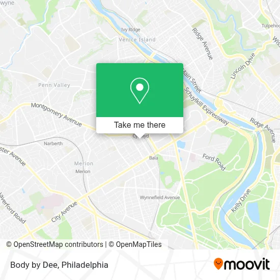 Body by Dee map