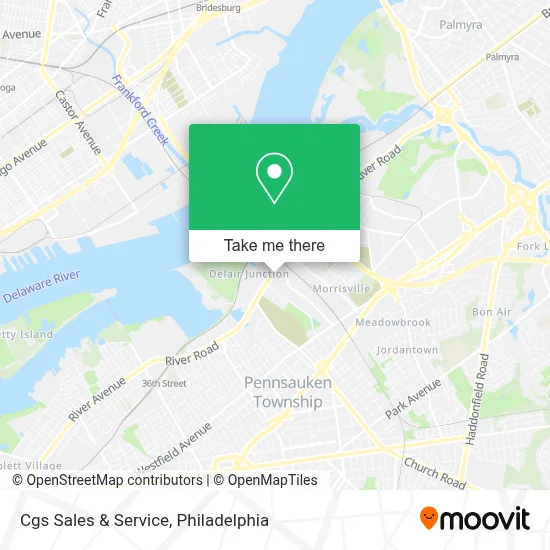Cgs Sales & Service map