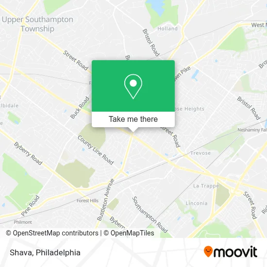 Shava map