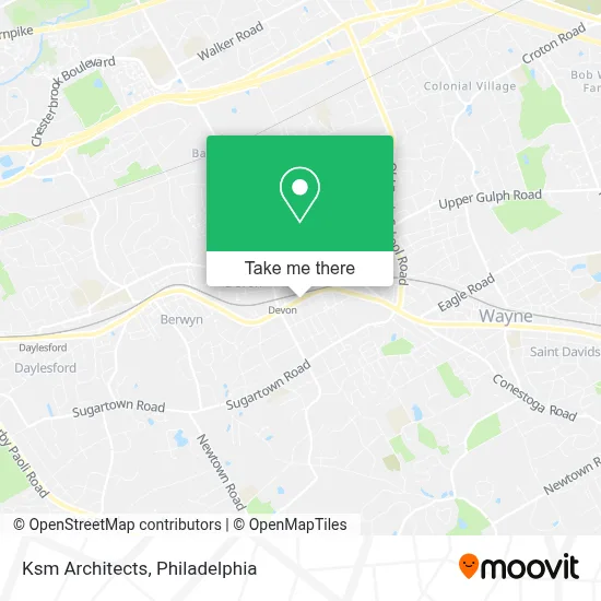 Ksm Architects map