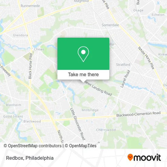 Redbox map