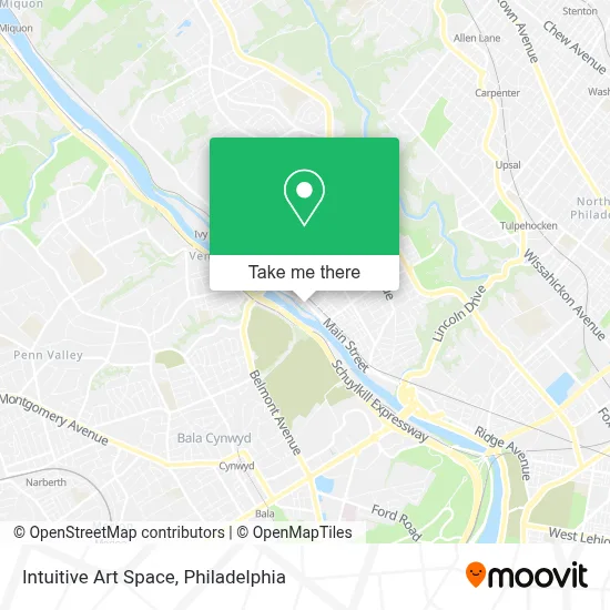 Intuitive Art Space map