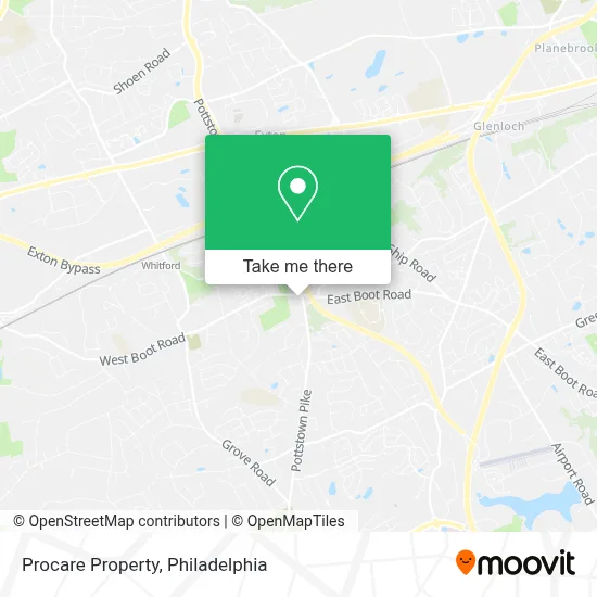 Procare Property map