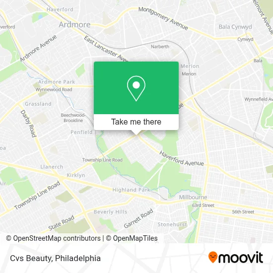 Cvs Beauty map