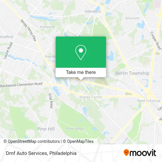 Dmf Auto Services map