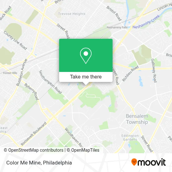 Color Me Mine map