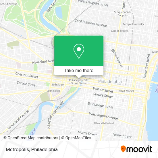 Metropolis map