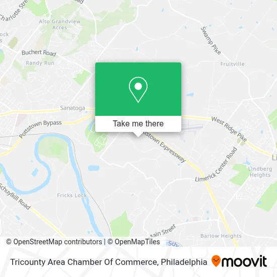 Tricounty Area Chamber Of Commerce map