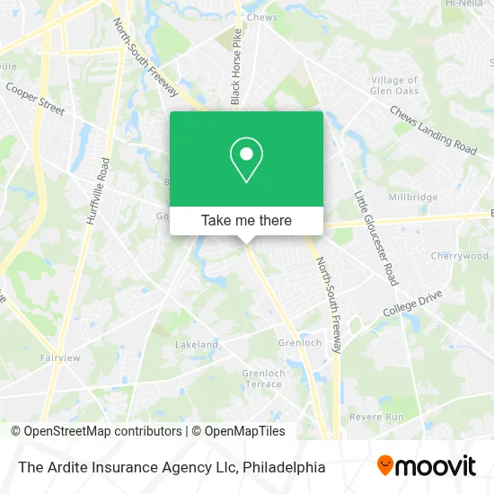 The Ardite Insurance Agency Llc map