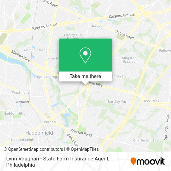 Lynn Vaughan - State Farm Insurance Agent map