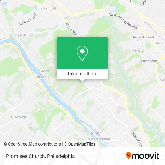 Promises Church map