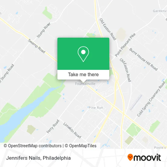 Jennifers Nails map