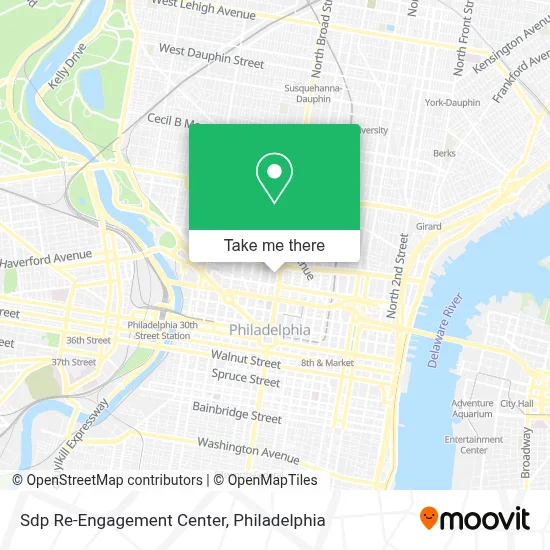 Sdp Re-Engagement Center map