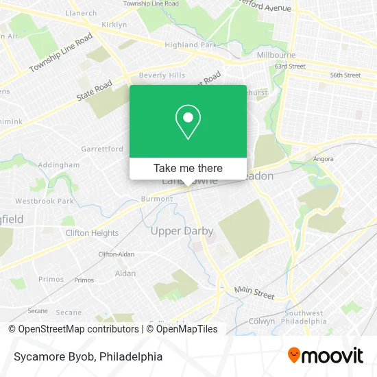 Sycamore Byob map