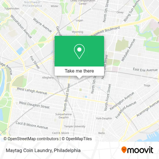 Maytag Coin Laundry map