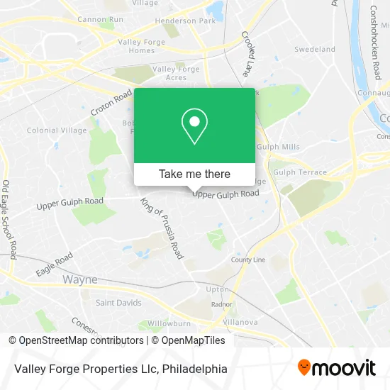 Valley Forge Properties Llc map