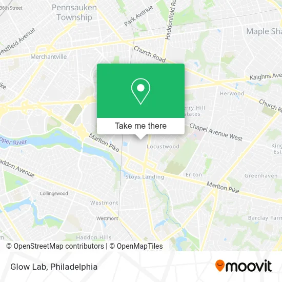 Glow Lab map