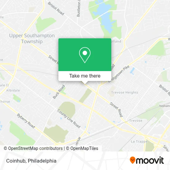 Coinhub map