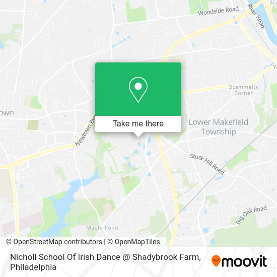 Nicholl School Of Irish Dance @ Shadybrook Farm map