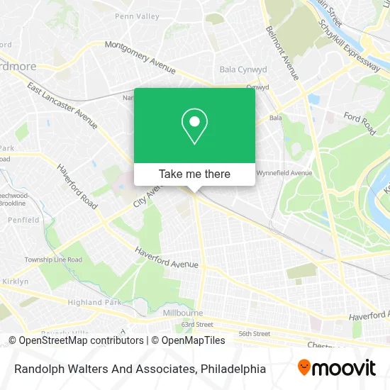 Randolph Walters And Associates map