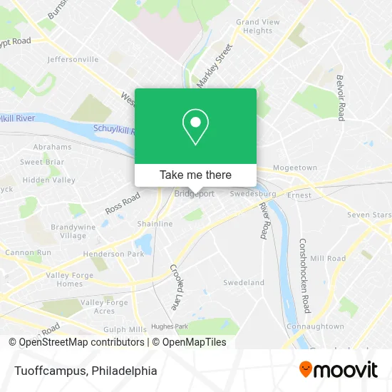 Tuoffcampus map