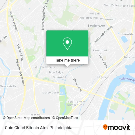 Coin Cloud Bitcoin Atm map
