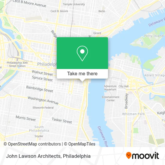 John Lawson Architects map