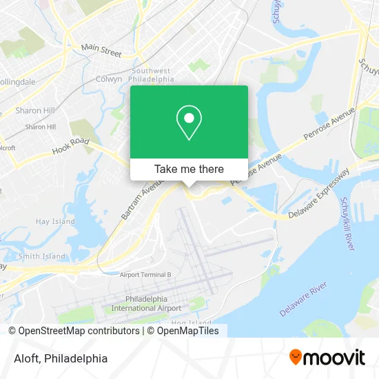Aloft map