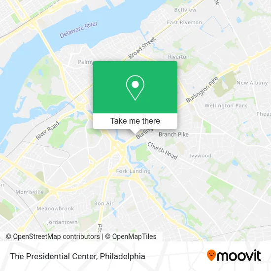 The Presidential Center map