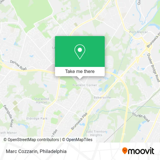 Marc Cozzarin map