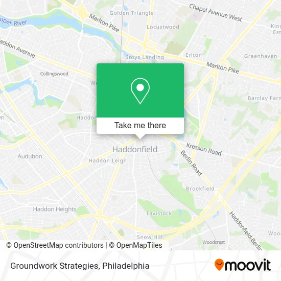 Groundwork Strategies map